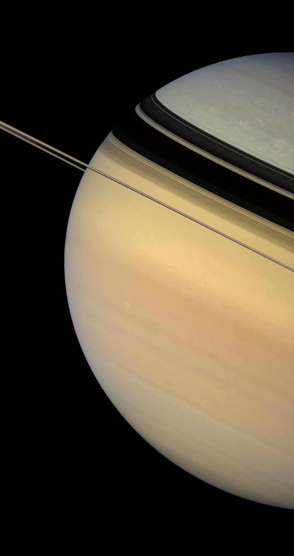Saturn and its rings