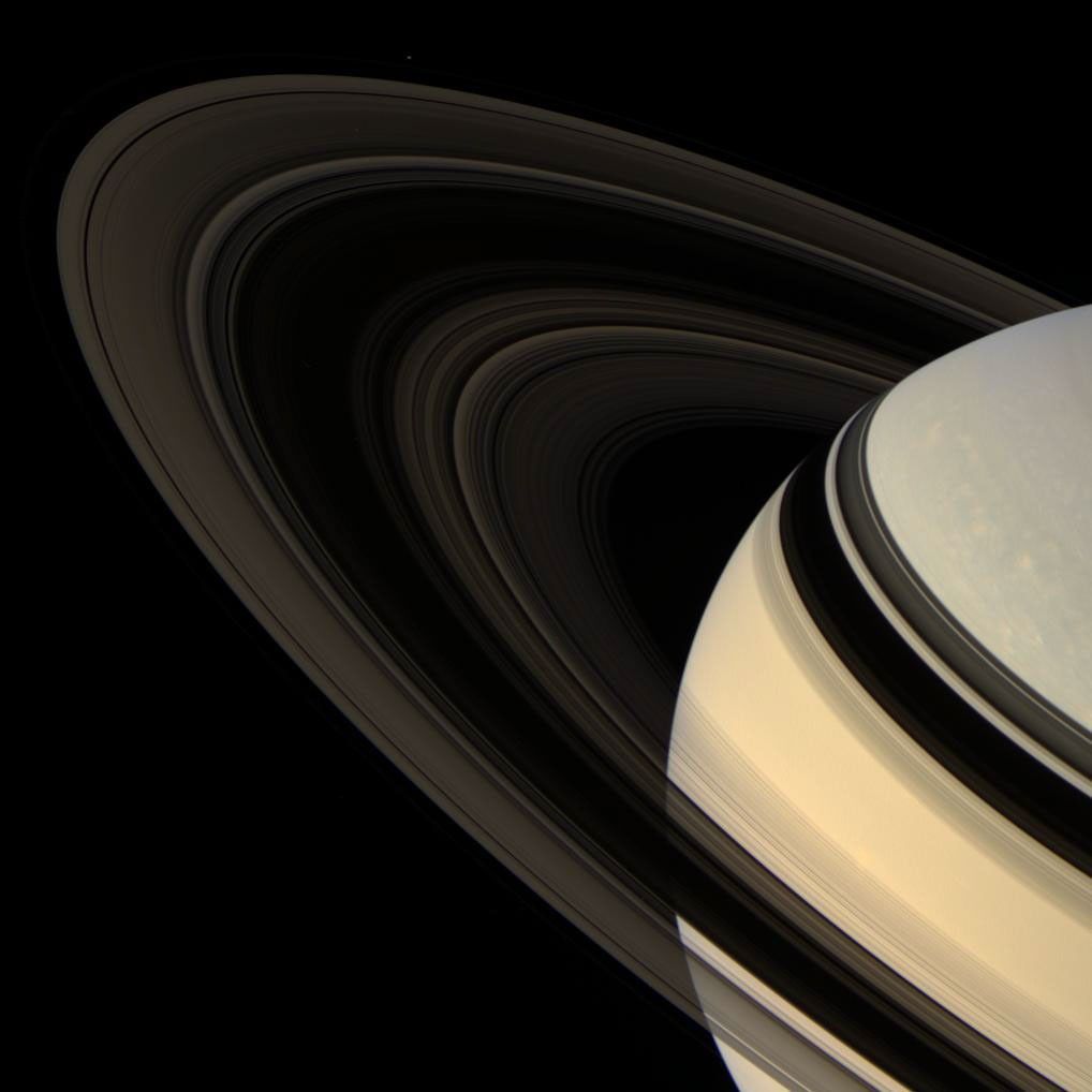 Saturn and its majestic rings