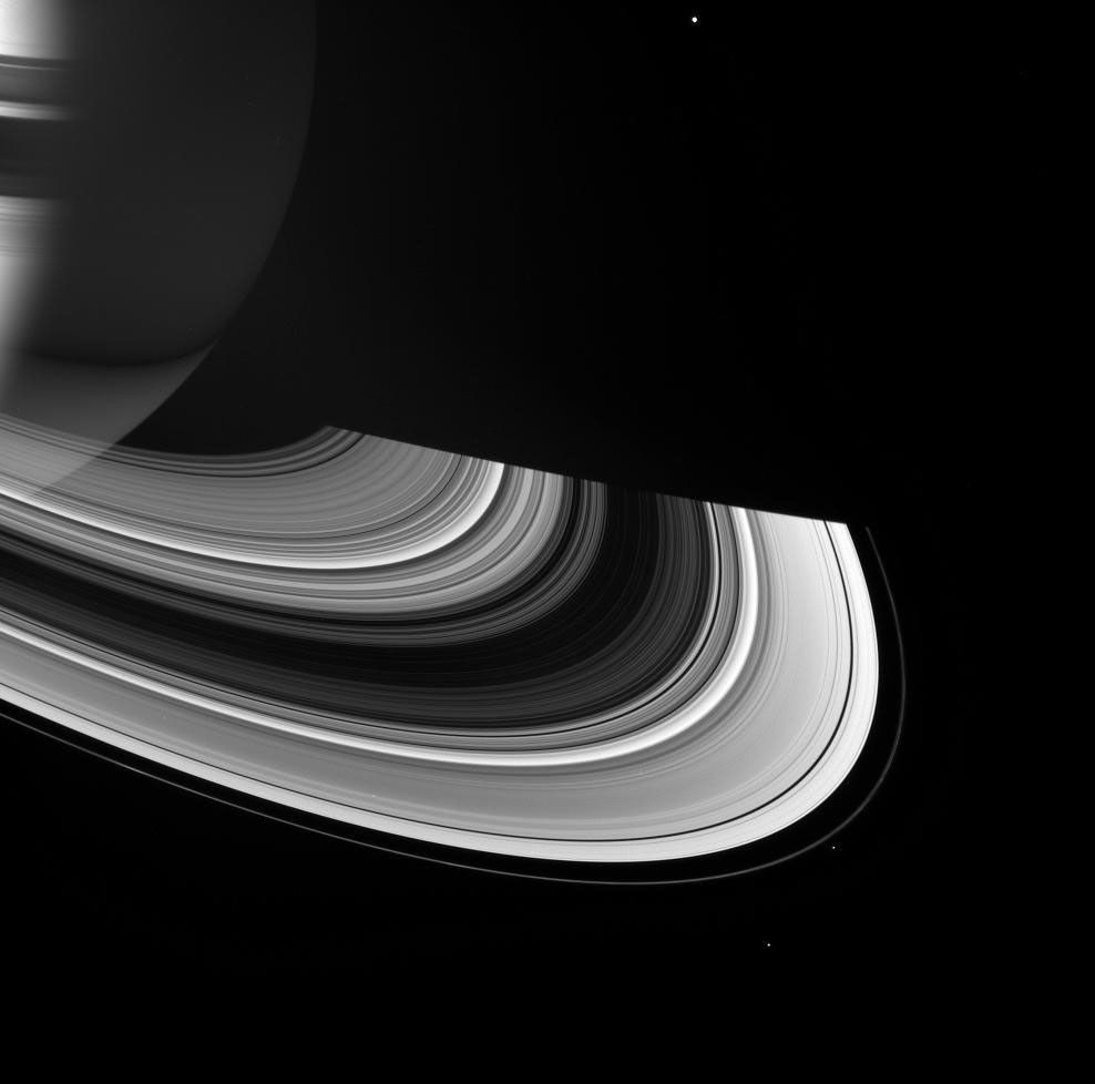 Saturn and its rings