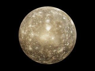 Callisto 3D Model