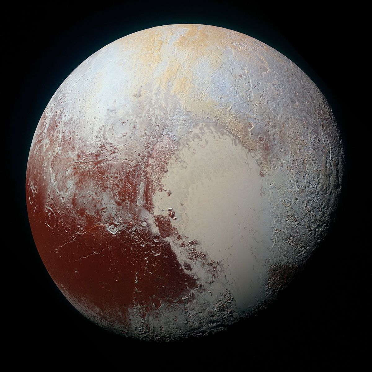 Pluto in Enhanced Color: What the Dwarf Planet’s Surface Tells Us