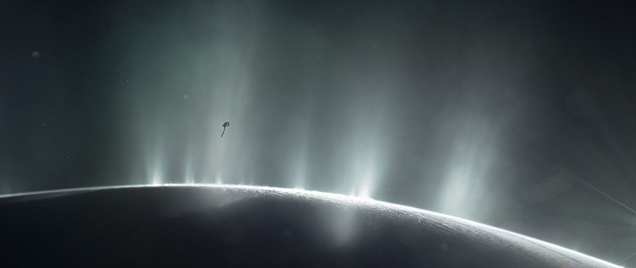 Enceladus plume