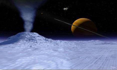 Enceladus' Ice Geysers