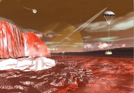 Crater Lake on Titan