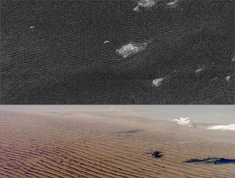 Titan's Sand Dunes - NASA Science