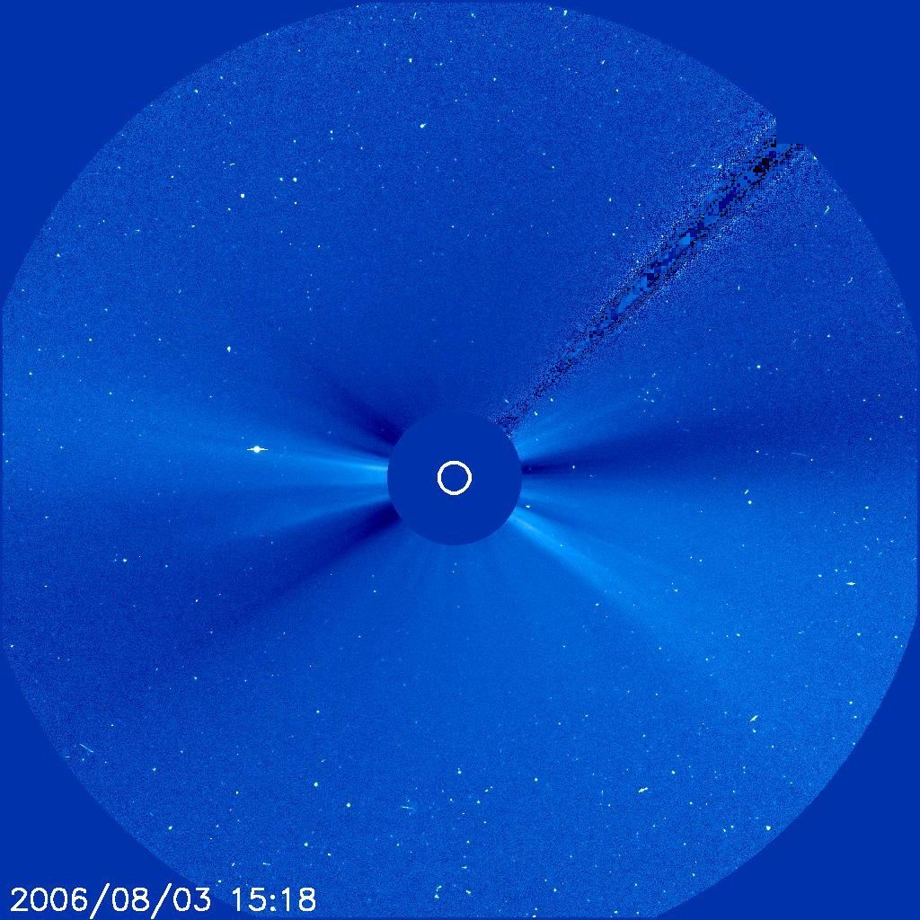SOHO image of Saturn