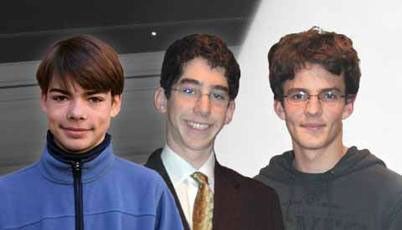 Three 'Cassini Scientist for a Day' participants.