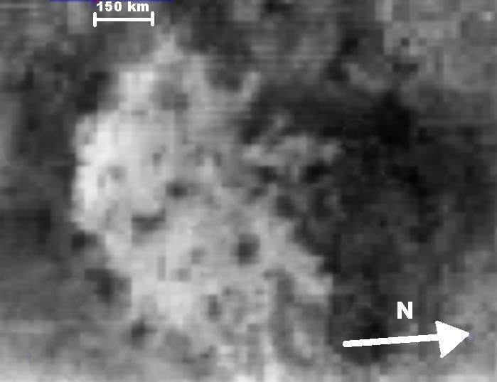 Infrared view of Titan's Hotei Arcus