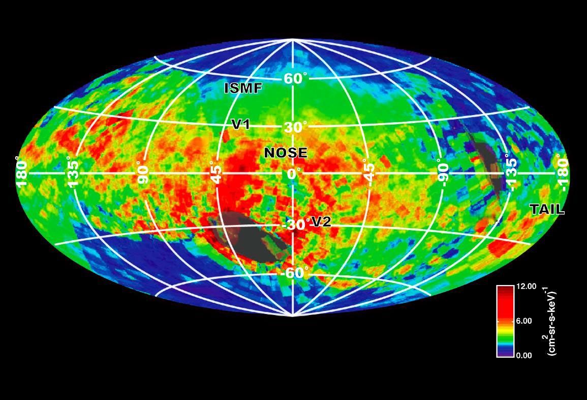 Bubble around our solar system