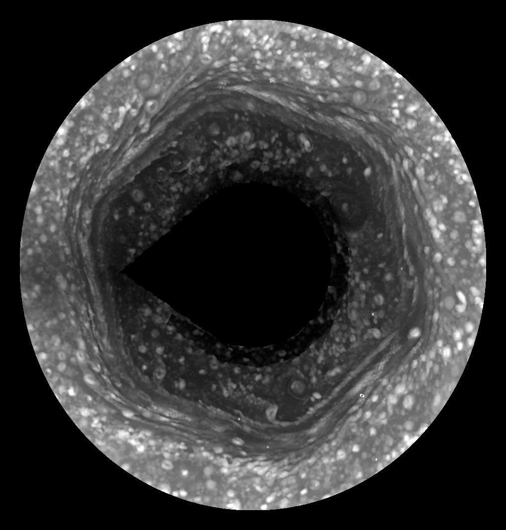 
			Spring Reveals Saturn's Hexagon Jet Stream - NASA Science			