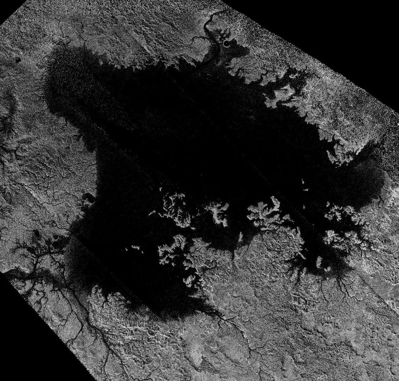 Ligeia Mare on Titan