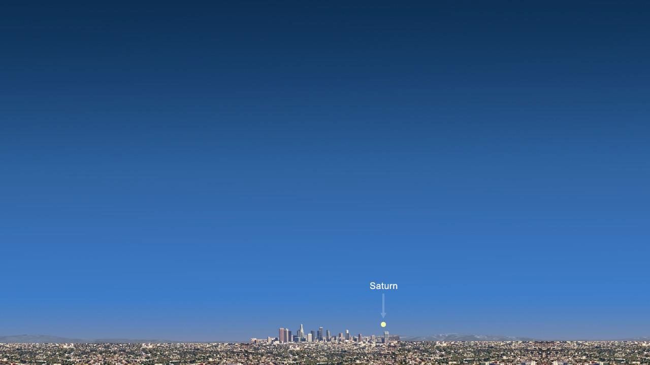 View from Los Angeles