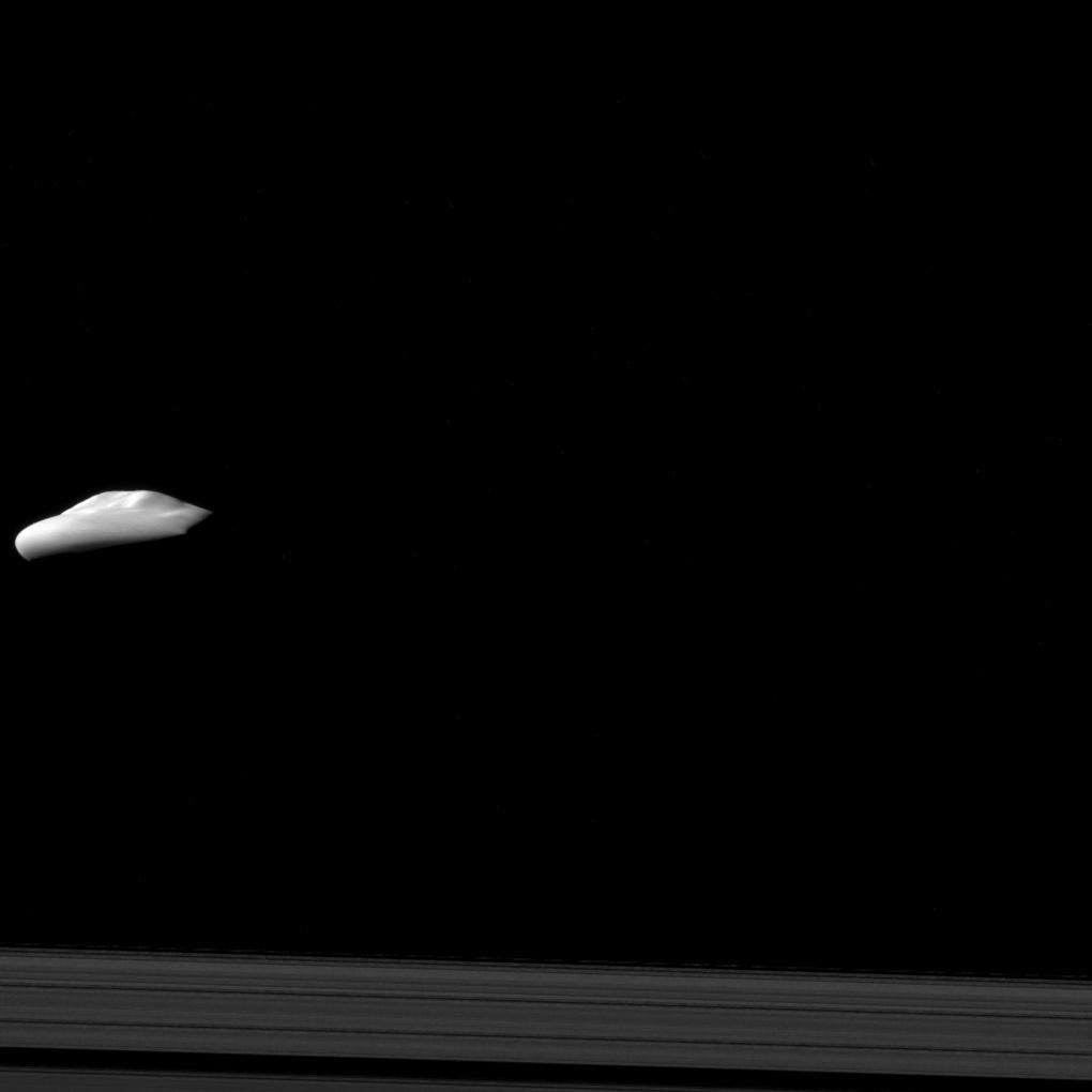 Saturn's moon Atlas