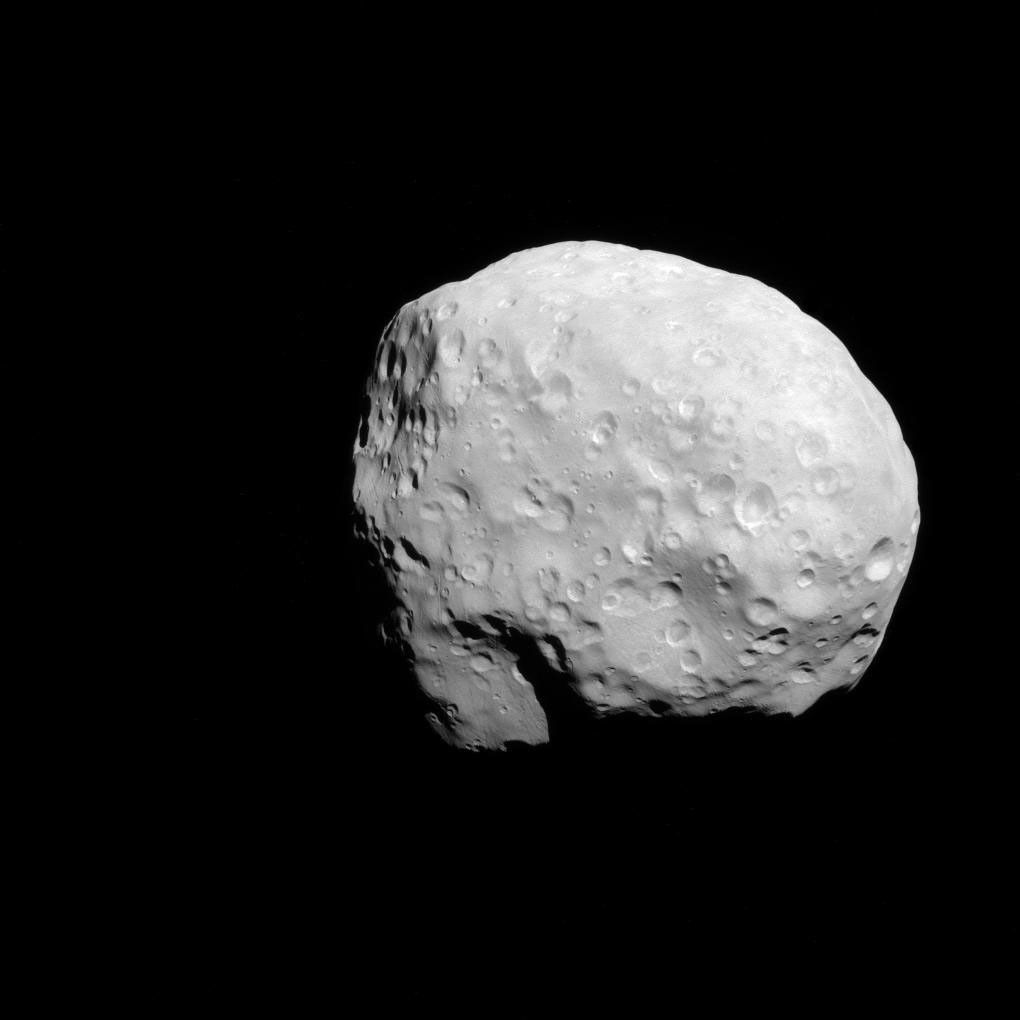Saturn's moon Epimetheus