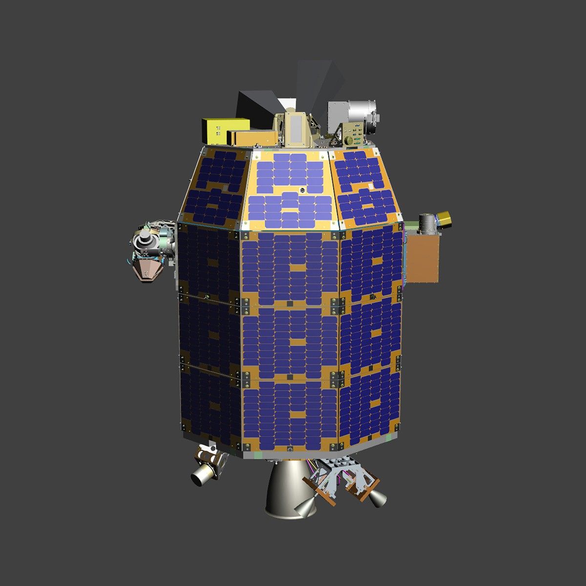 The Lunar Atmosphere and Dust Environment Explorer (LADEE) is designed to study the Moon's thin exosphere and the lunar dust environment.