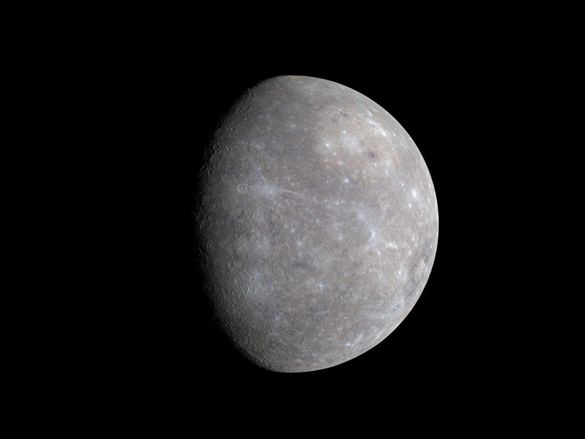 MESSENGER's Wide Angle Camera (WAC), part of the Mercury Dual Imaging System (MDIS), is equipped with 11 narrow-band color filters.
