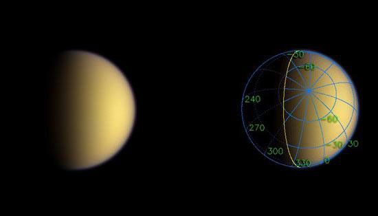 Receding Titan