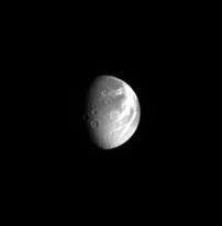 An image of the moon Dione