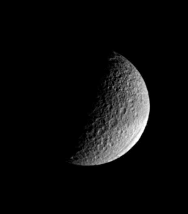 Saturn's moon Tethys