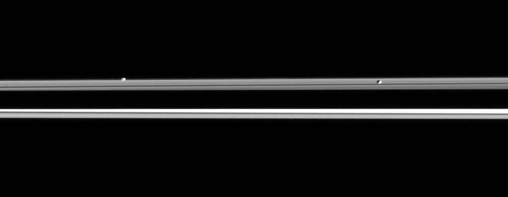 Prometheus and Pandora amongst the rings