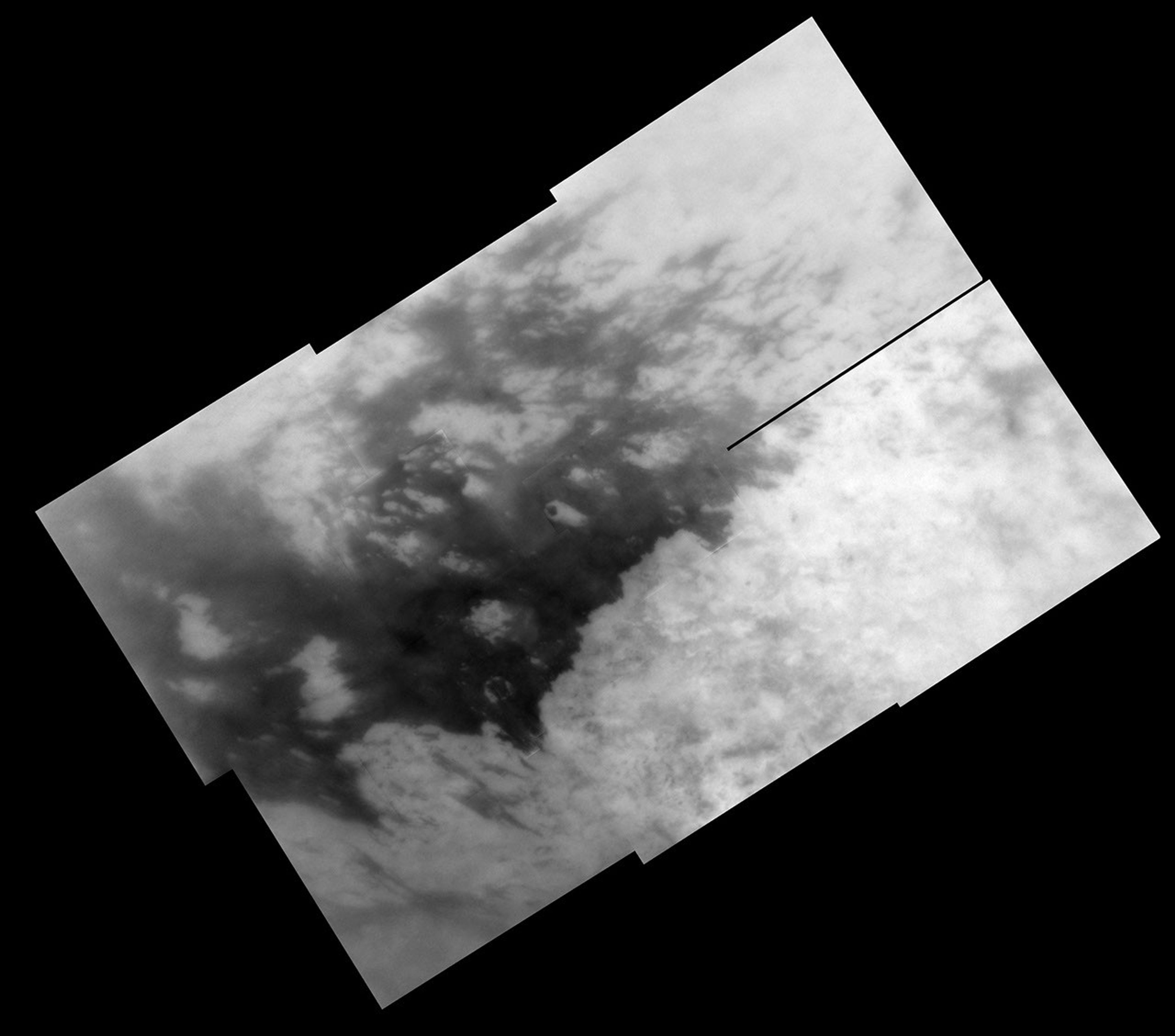 Mosaic of Titan