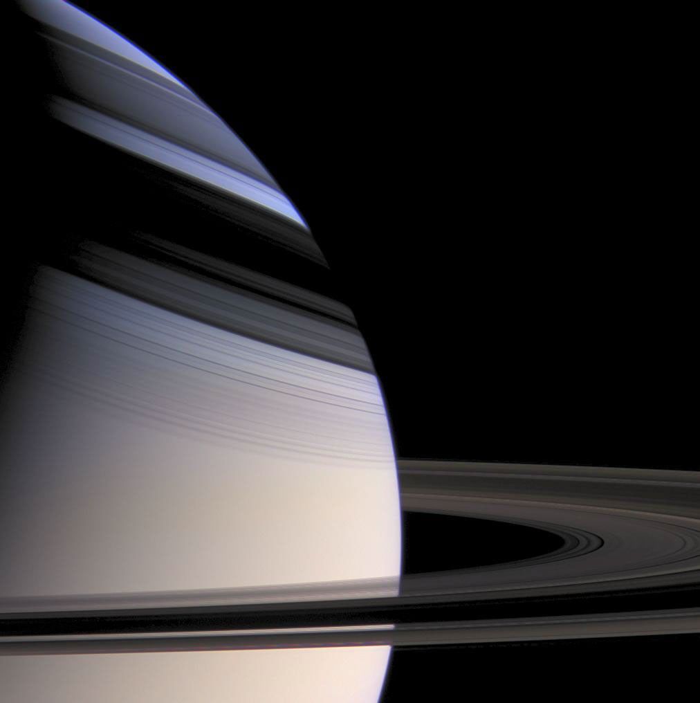 Saturn and its rings