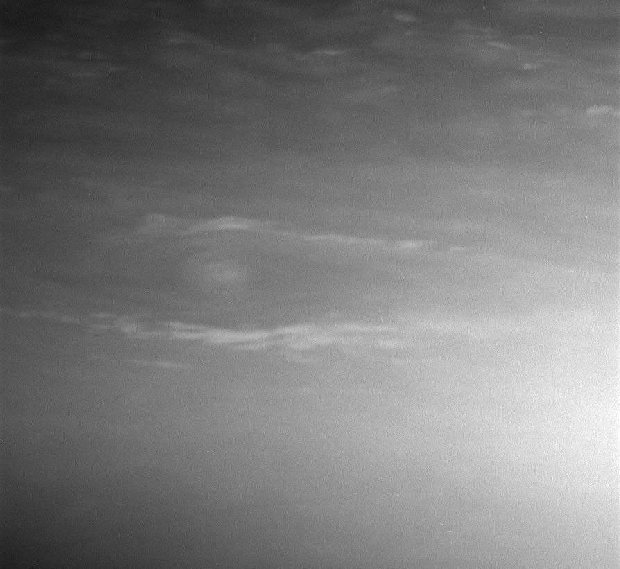 A vortex in Saturn's atmosphere