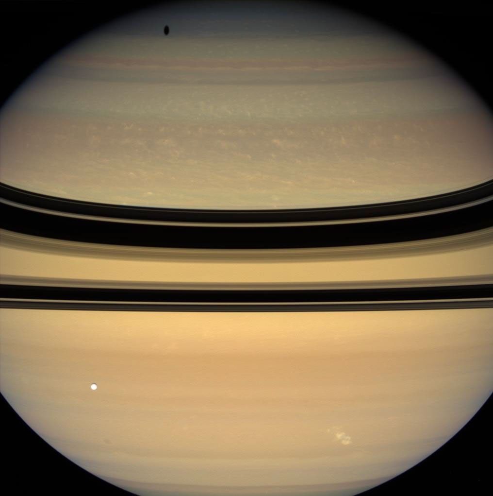 Storm on Saturn