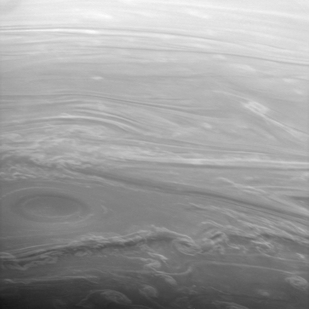 Saturn's clouds