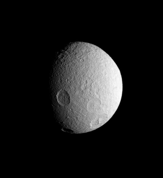 Saturn's moon Tethys
