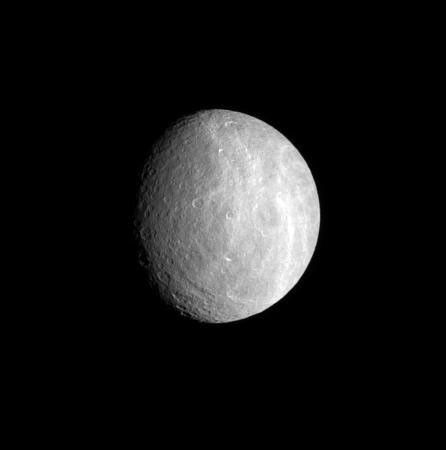 Saturn's moon Rhea