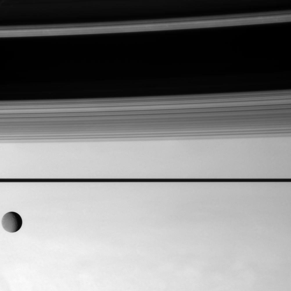 Rhea and Saturn