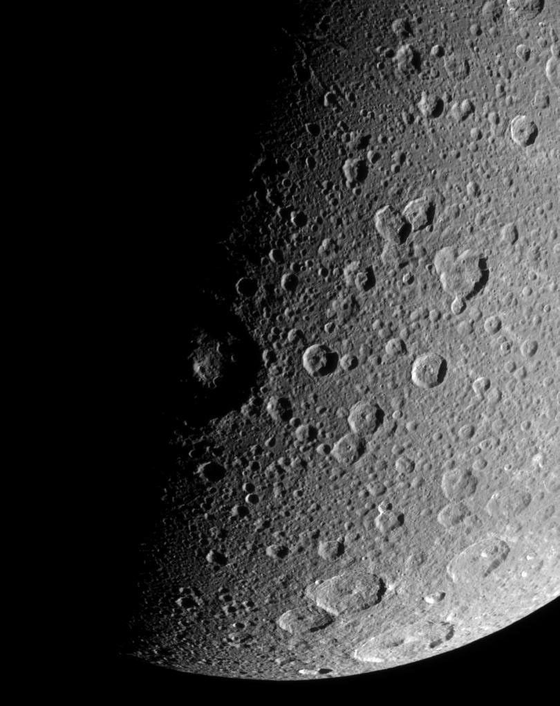Dione close-up