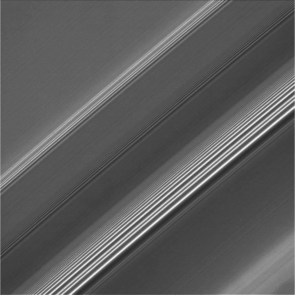 Saturn's A ring
