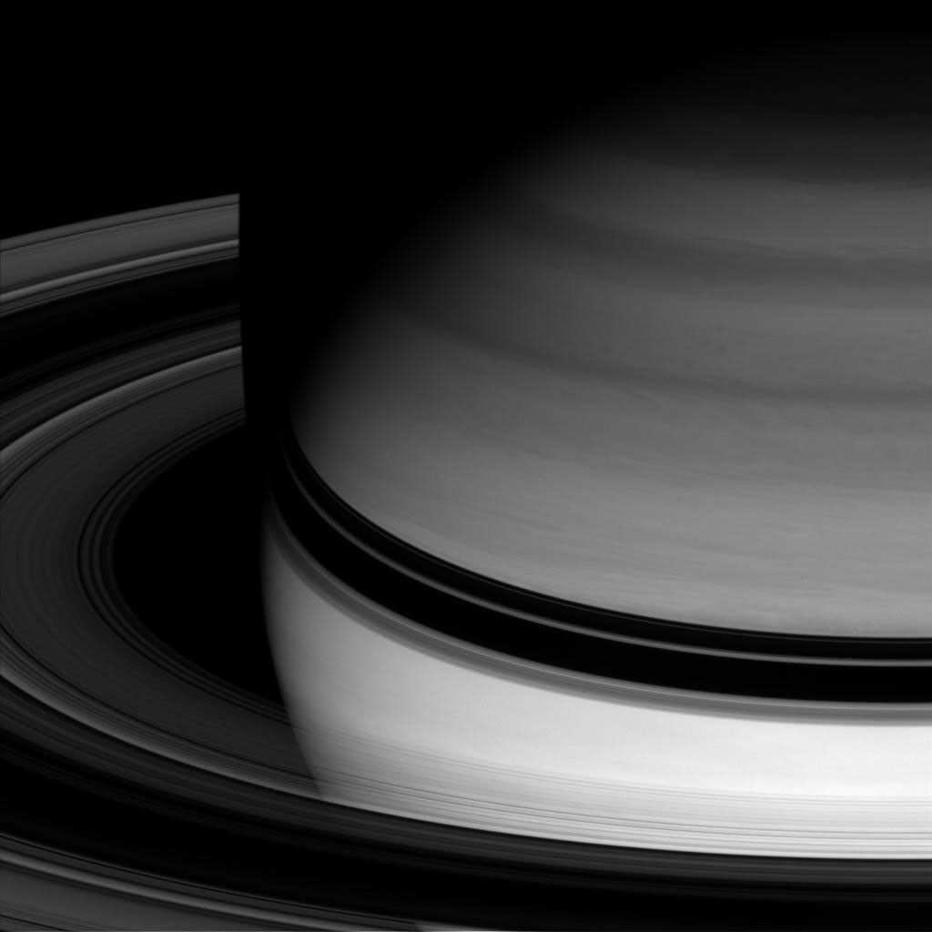 Saturn and its rings