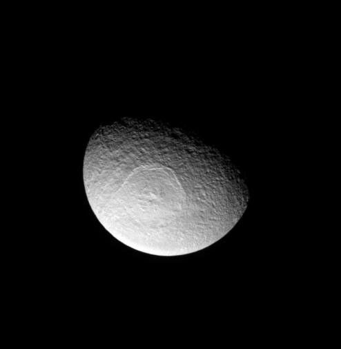 Saturn's moon Tethys