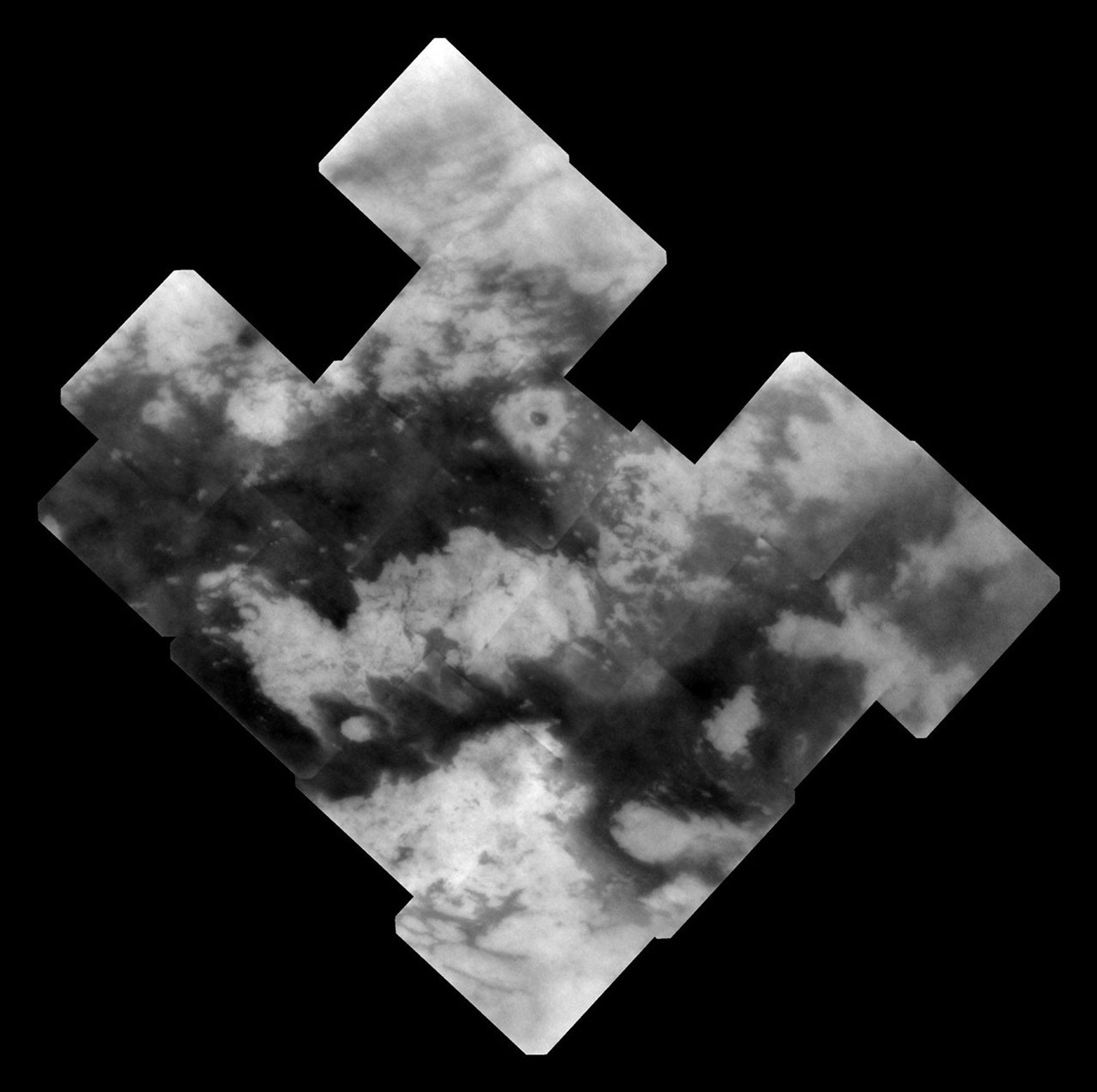 Mosaic of Titan