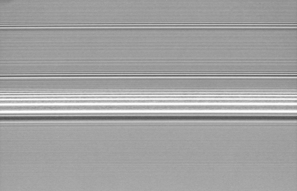Spiral density waves in Saturn's A ring
