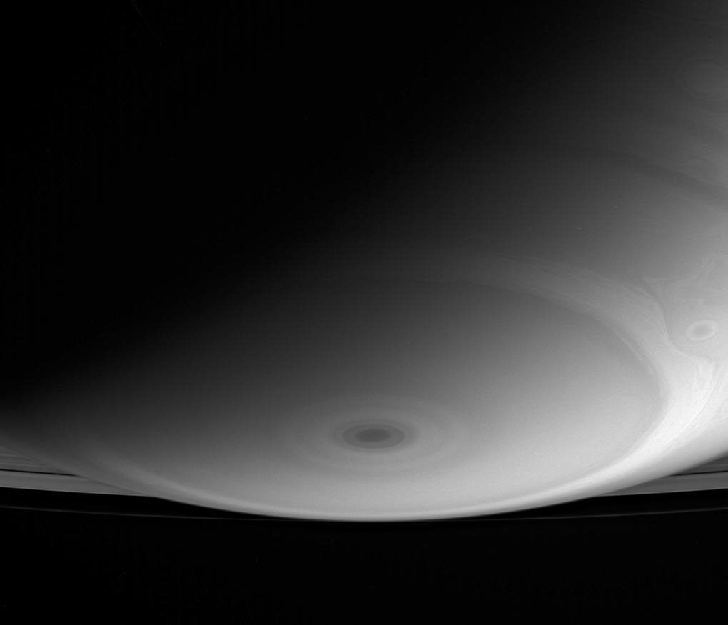 Saturn's south pole