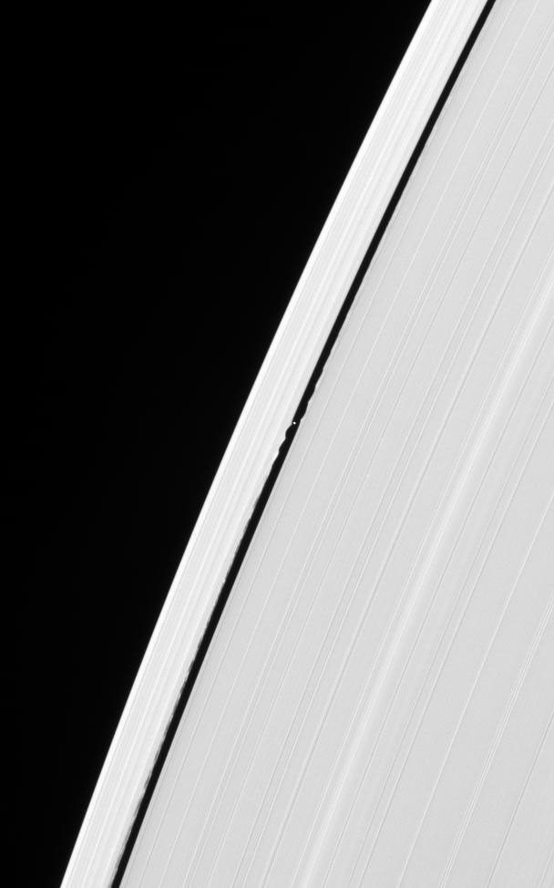 Daphnis in the Keeler Gap