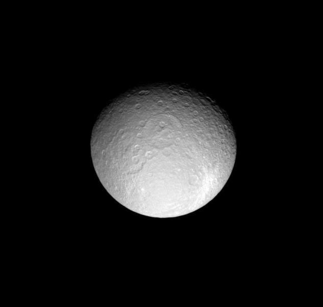 Saturn's moon Rhea