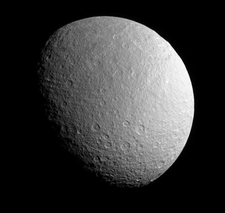 Saturn's moon Rhea