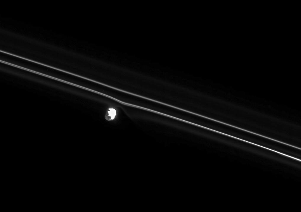 Prometheus and Saturn's F ring