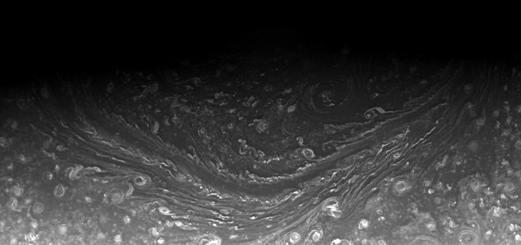 
			The Persistent Hexagon - NASA Science			
