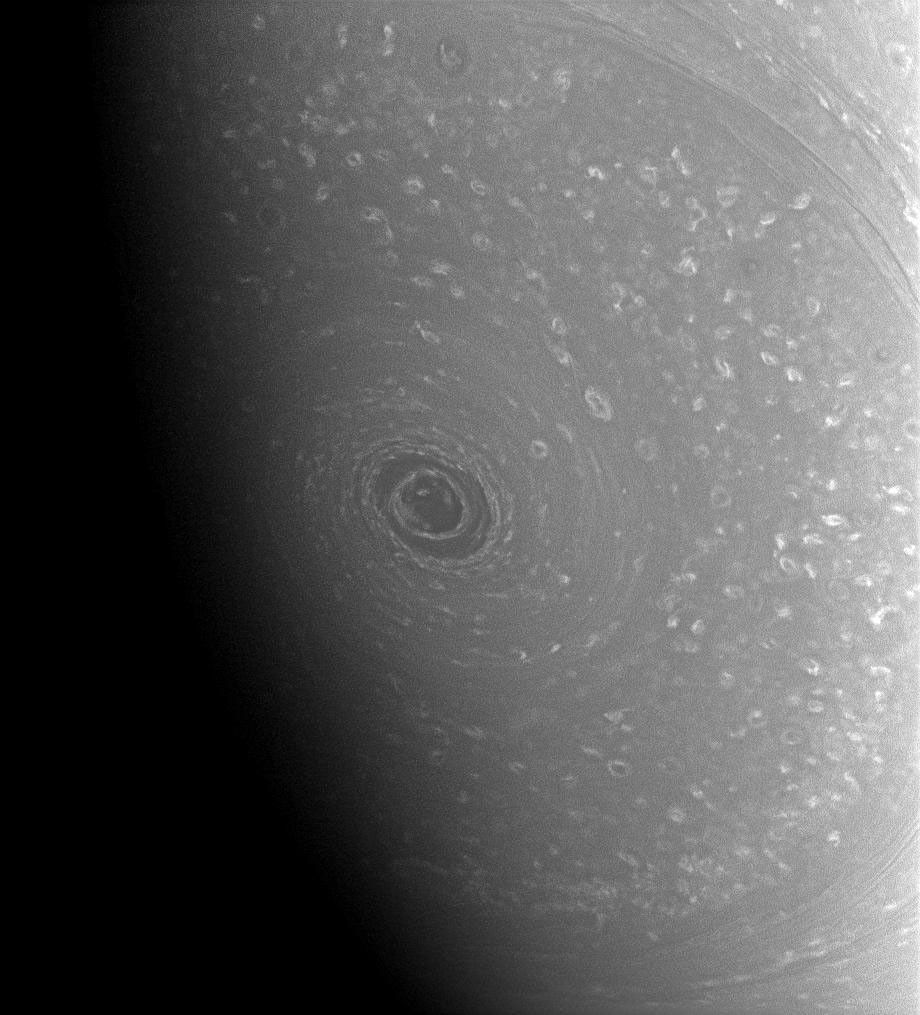 Saturn's south pole