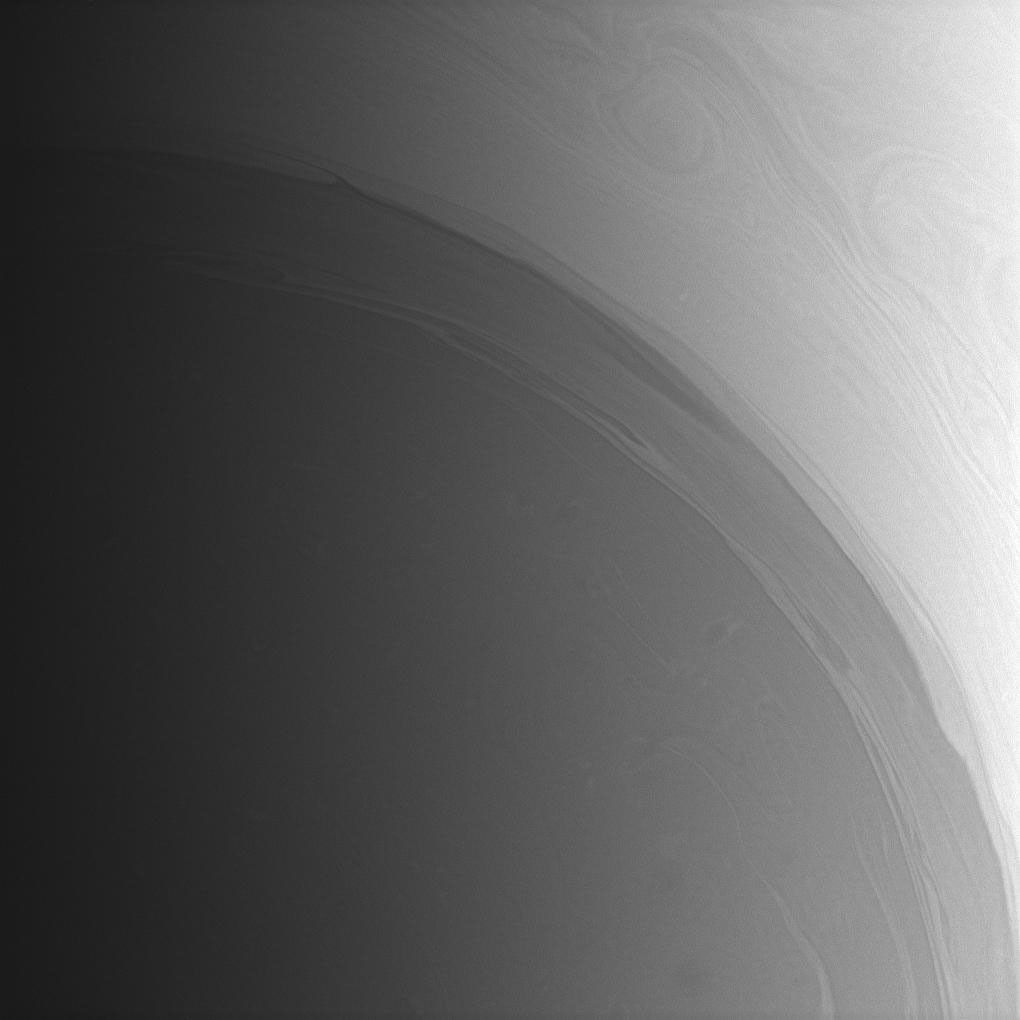The south polar region of Saturn