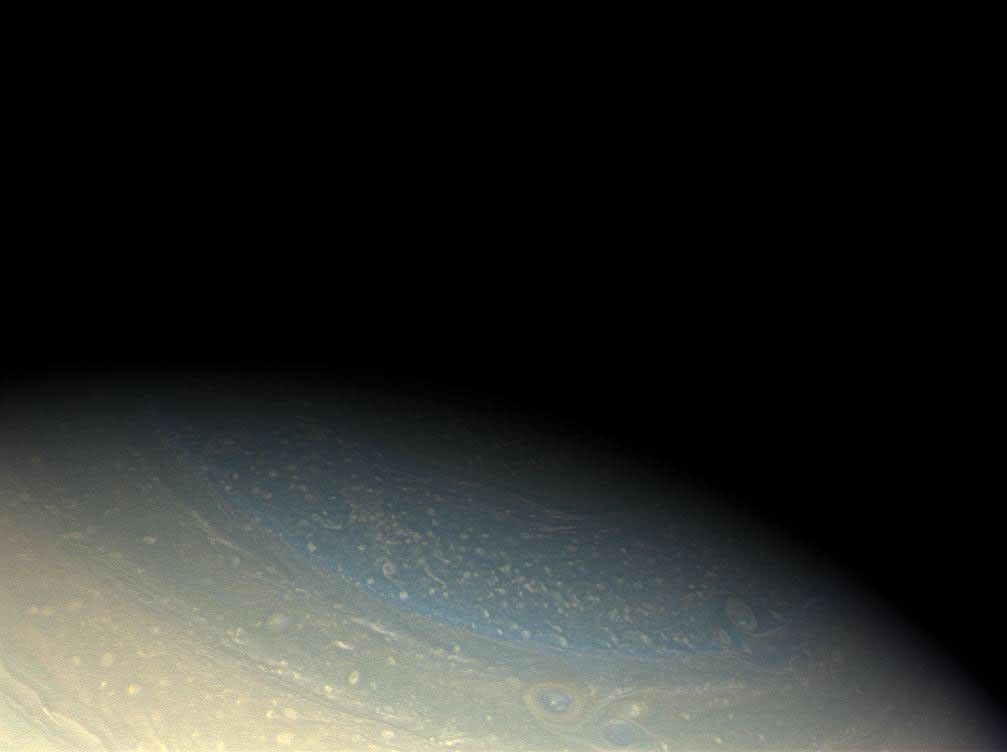 Saturn's north pole