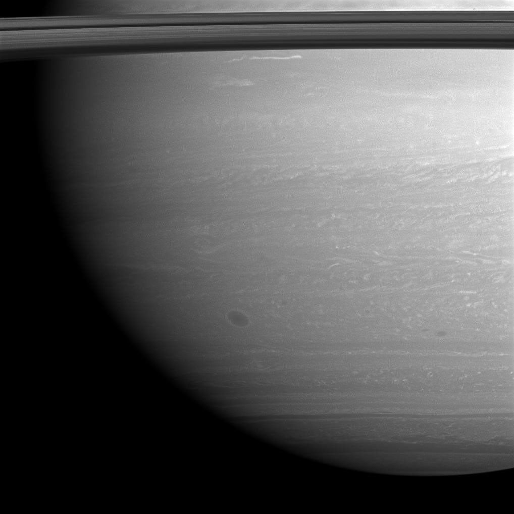 Saturn's southern hemisphere