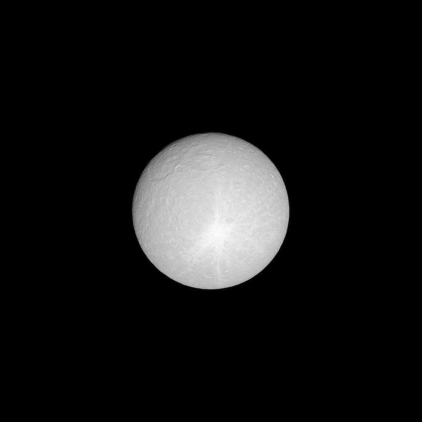 Saturn's moon Rhea