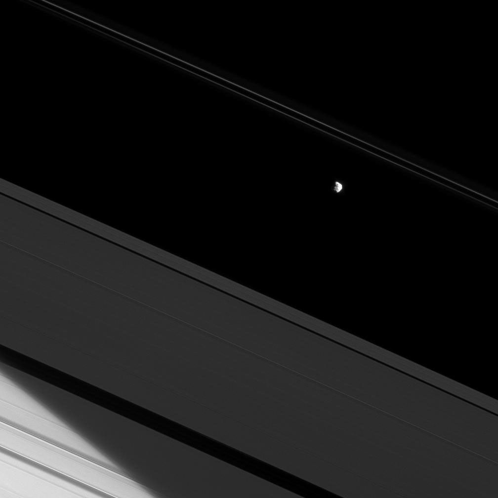 Prometheus and Saturn's A ring
